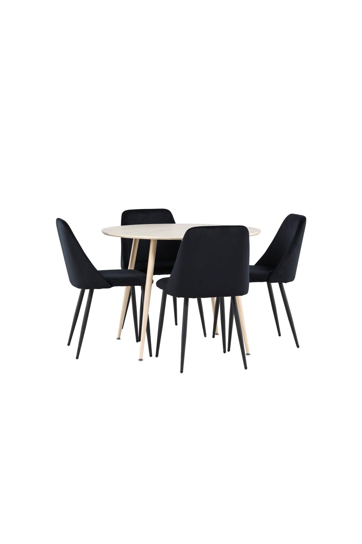 Plaza Matbord med Night Stolarna