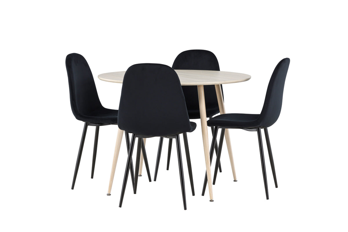 Plaza Matbord med Polar Stolarna – MDF
