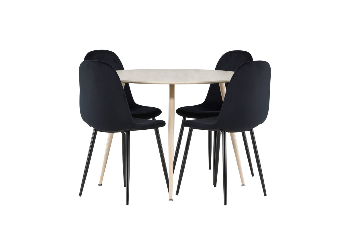 Plaza Matbord med Polar Stolarna – MDF