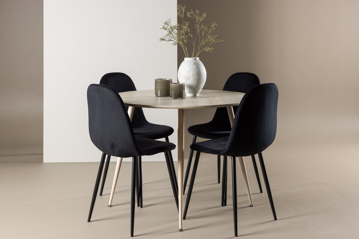 Plaza Matbord med Polar Stolarna – MDF