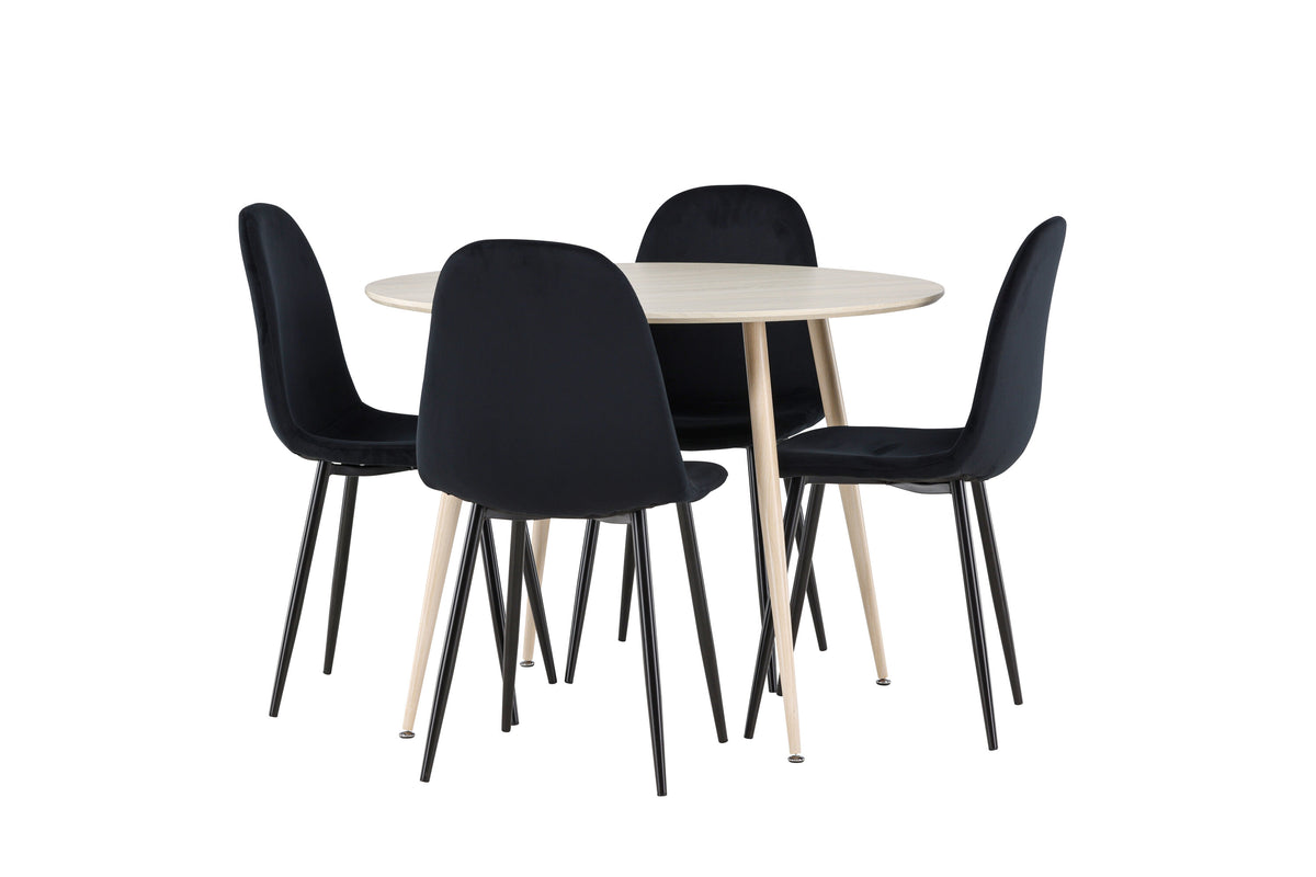 Plaza Matbord med Polar Stolarna – MDF