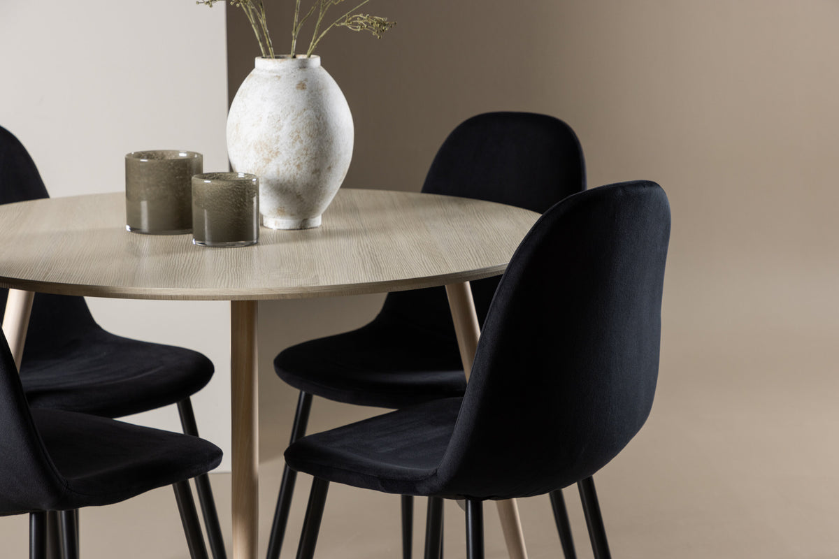 Plaza Matbord med Polar Stolarna – MDF