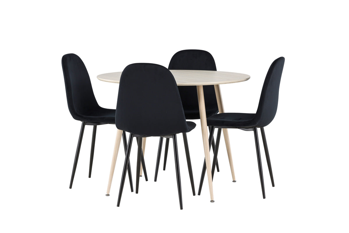 Plaza Matbord med Polar Stolarna – MDF
