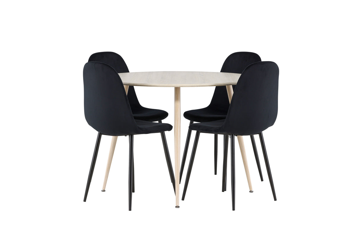 Plaza Matbord med Polar Stolarna – MDF