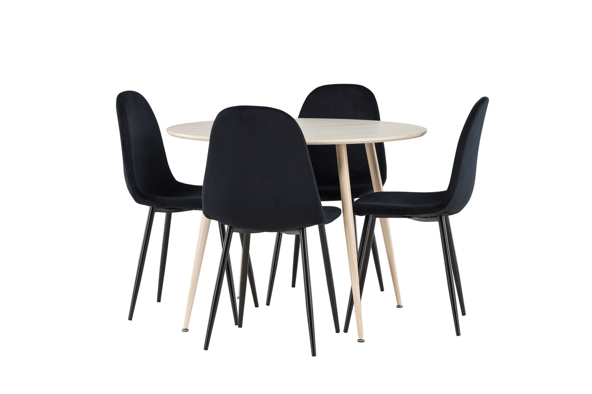 Plaza Matbord med Polar Stolarna – MDF