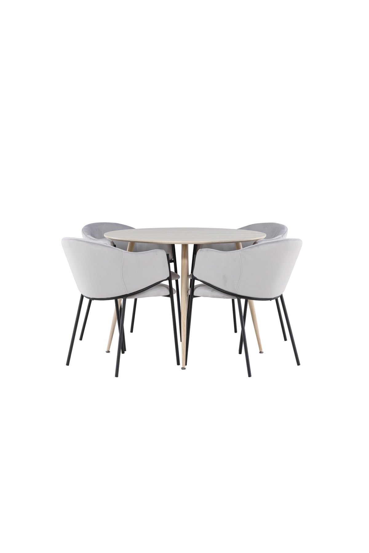 Plaza Matbord med Evelina Stolarna – MDF