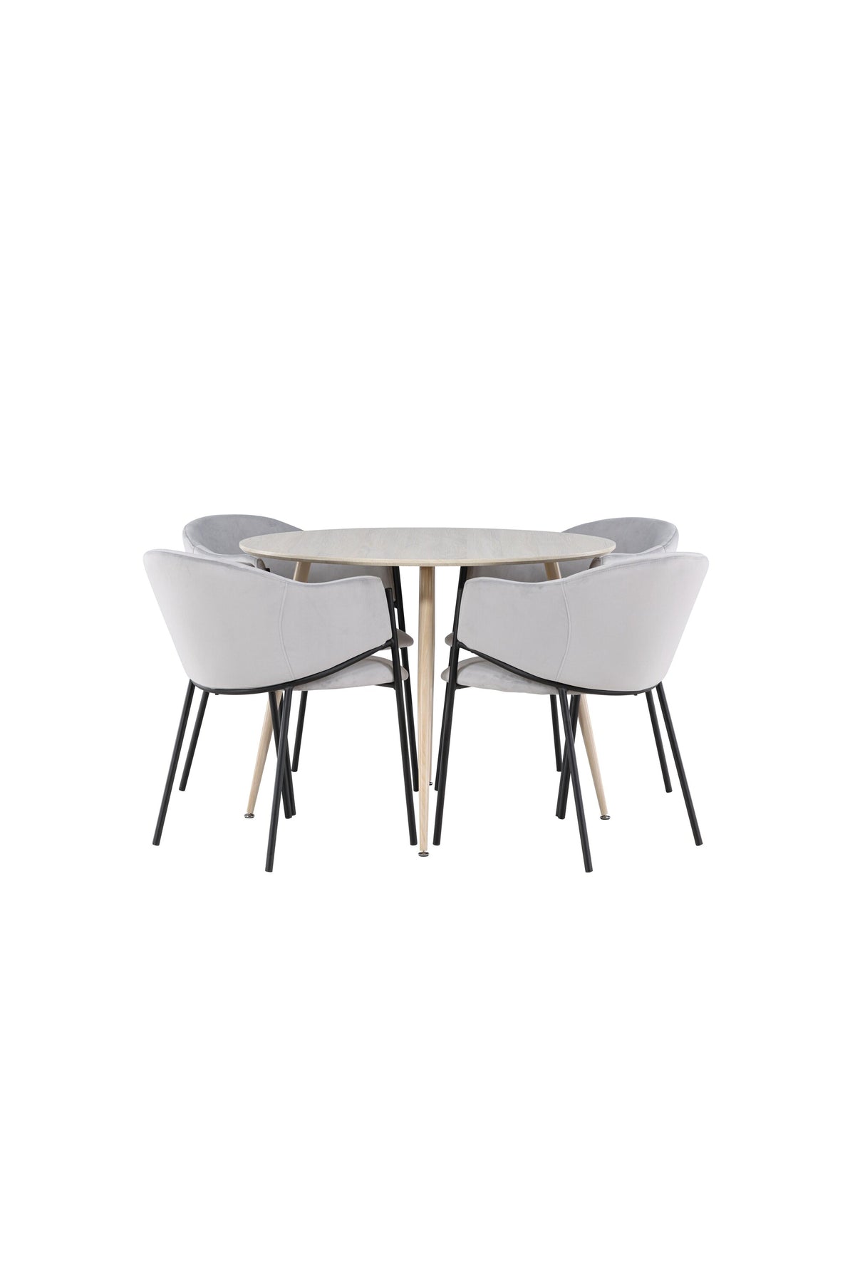 Plaza Matbord med Evelina Stolarna – MDF