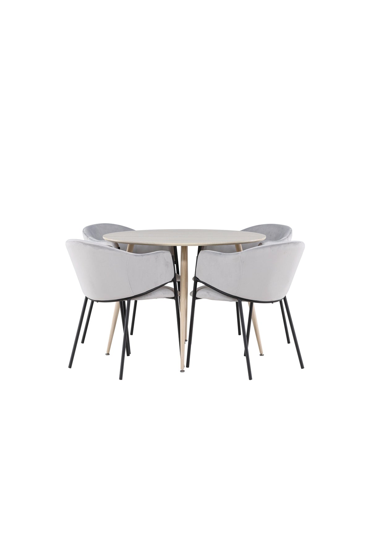 Plaza Matbord med Evelina Stolarna – MDF