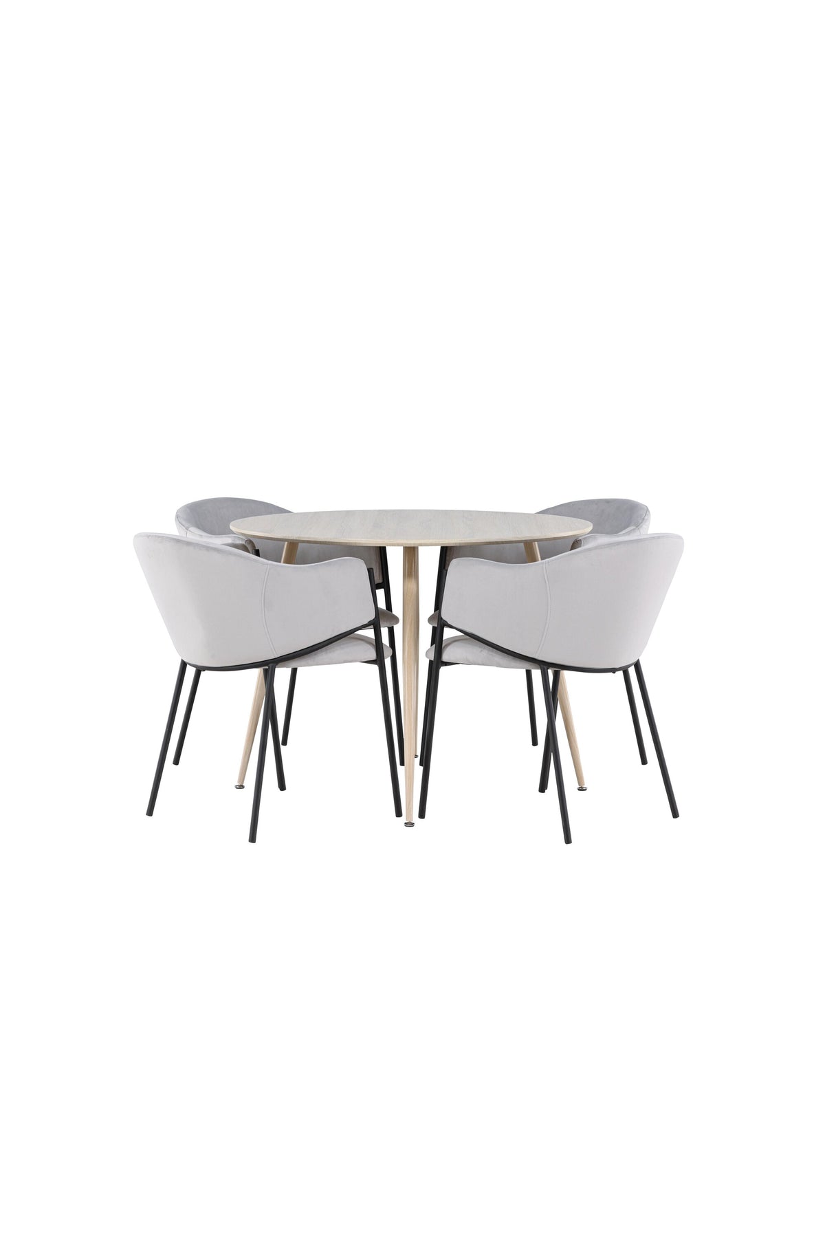 Plaza Matbord med Evelina Stolarna – MDF