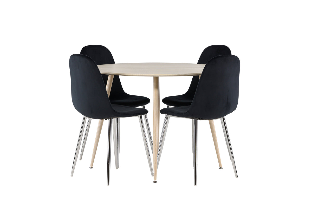 Plaza Matbord med Polar Stolarna – MDF