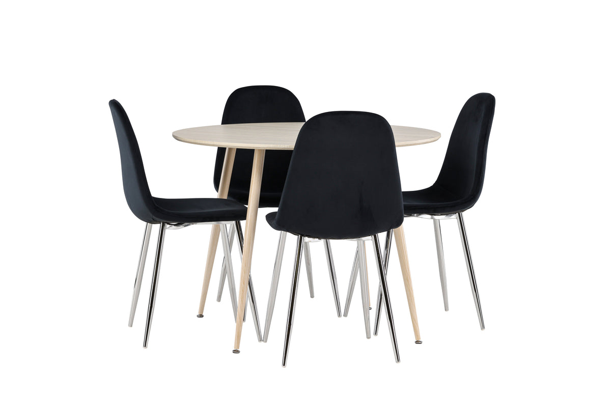 Plaza Matbord med Polar Stolarna – MDF