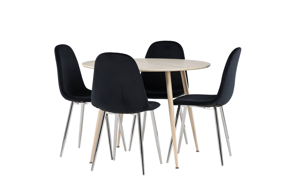 Plaza Matbord med Polar Stolarna – MDF