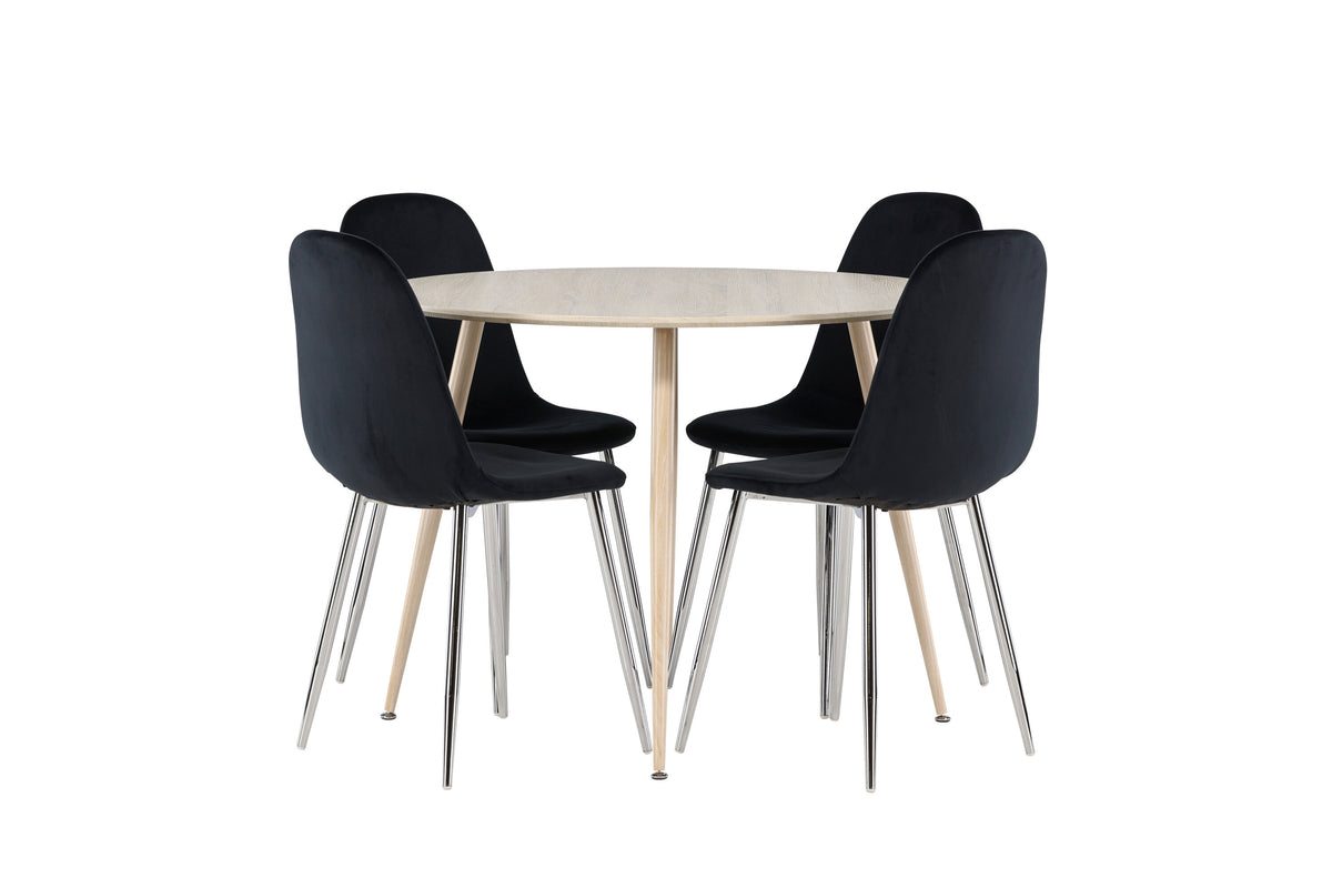 Plaza Matbord med Polar Stolarna – MDF