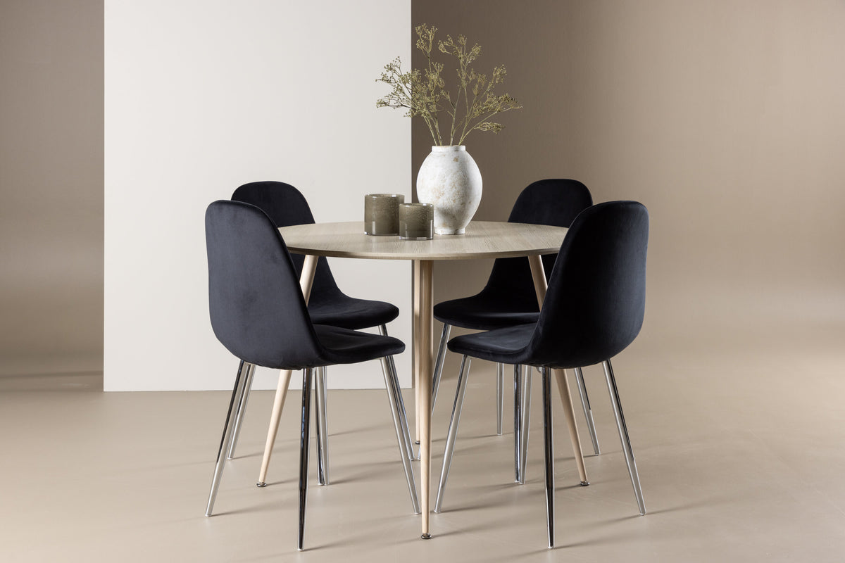 Plaza Matbord med Polar Stolarna – MDF