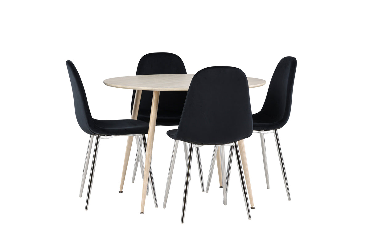 Plaza Matbord med Polar Stolarna – MDF
