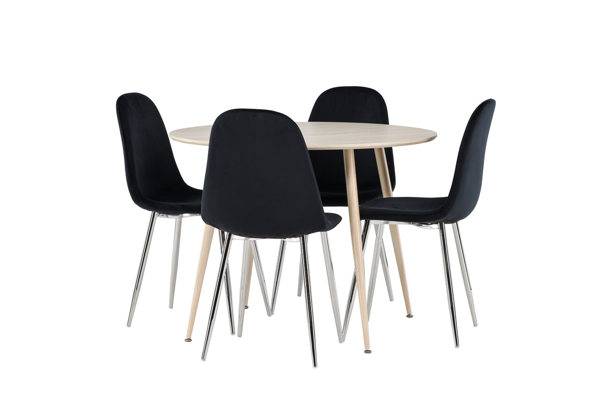Plaza Matbord med Polar Stolarna – MDF