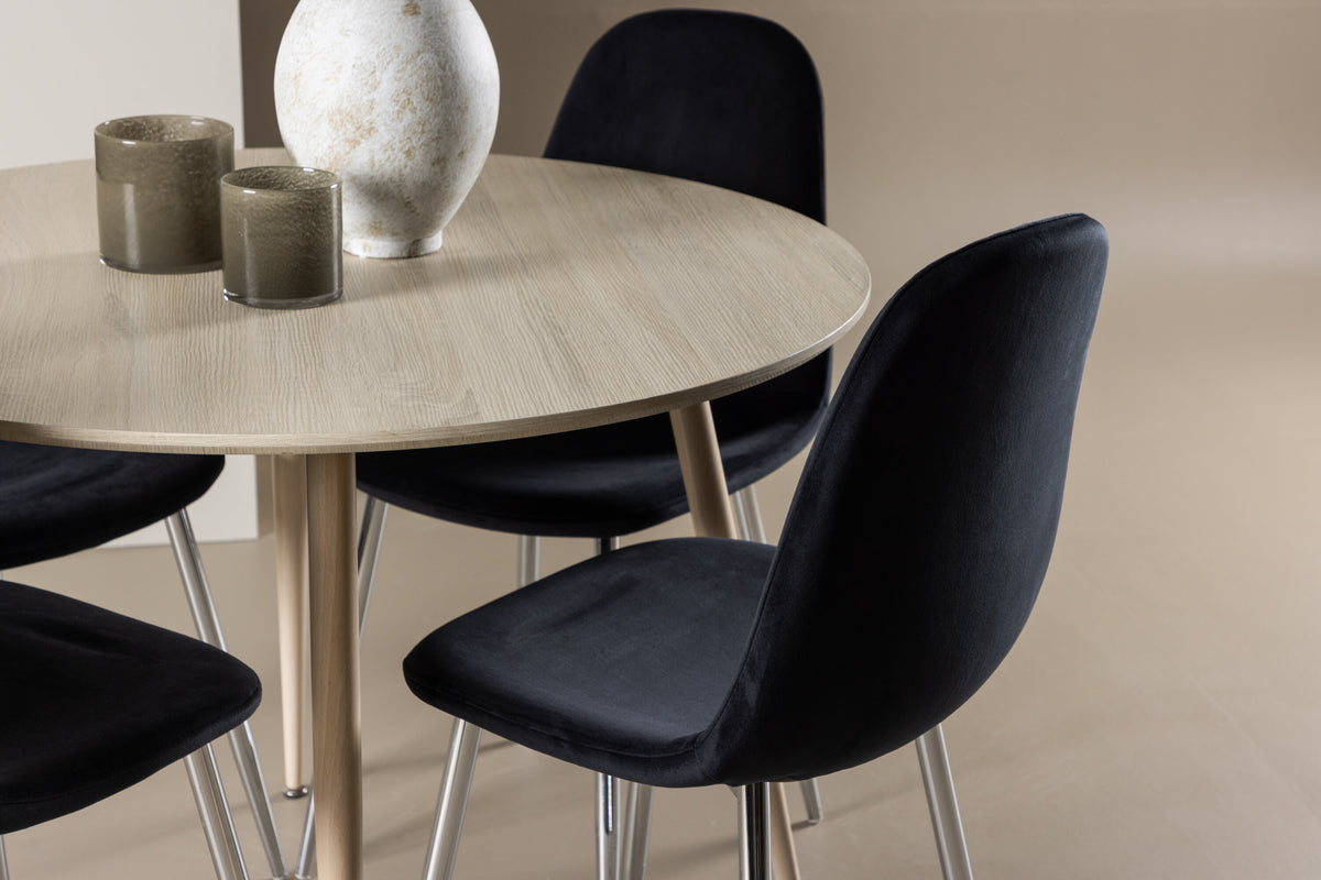 Plaza Matbord med Polar Stolarna – MDF