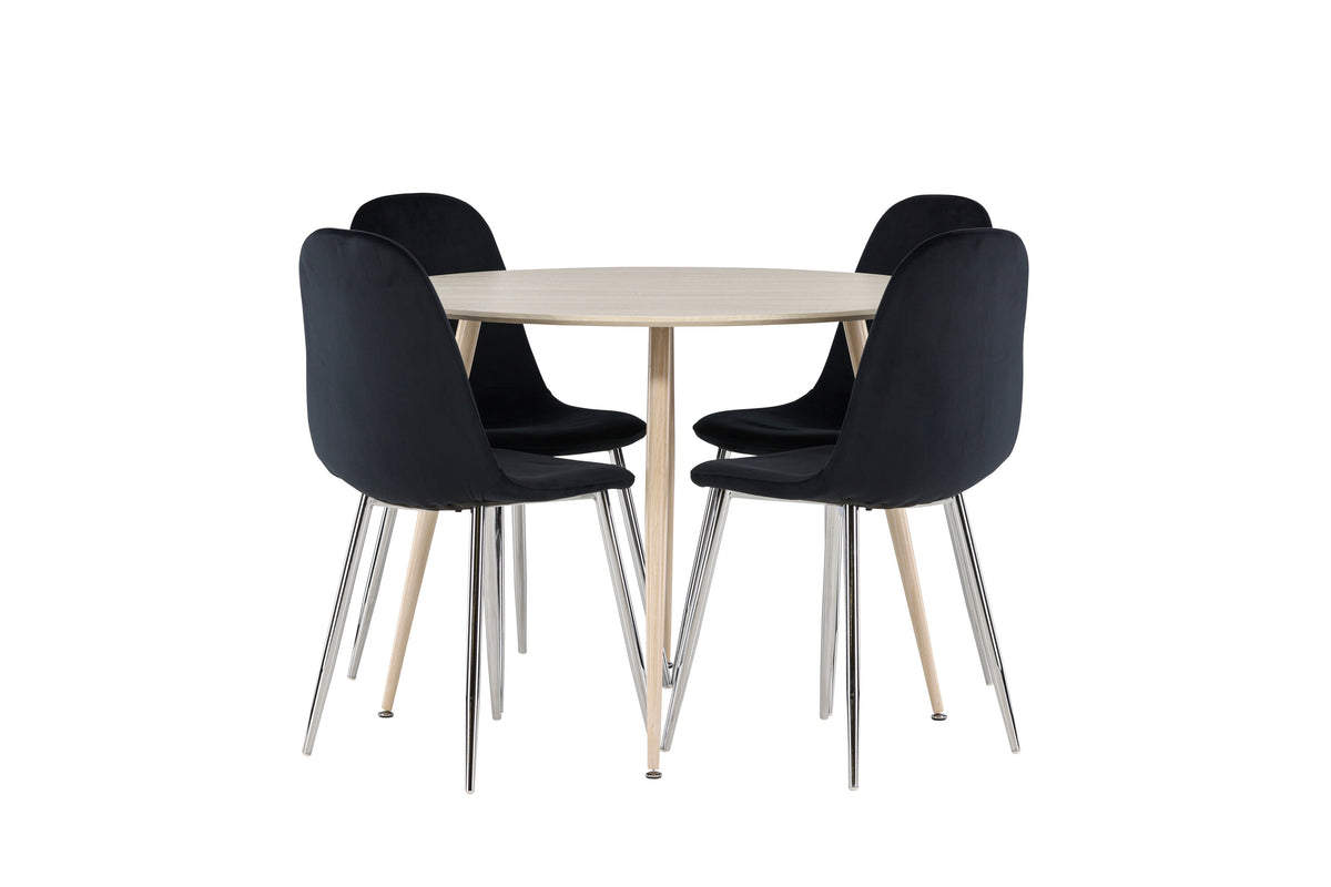 Plaza Matbord med Polar Stolarna – MDF