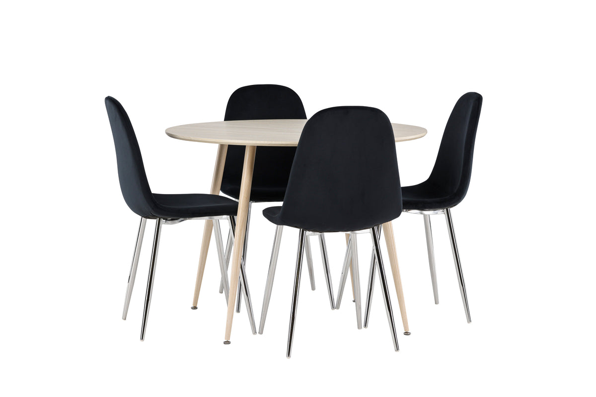 Plaza Matbord med Polar Stolarna – MDF