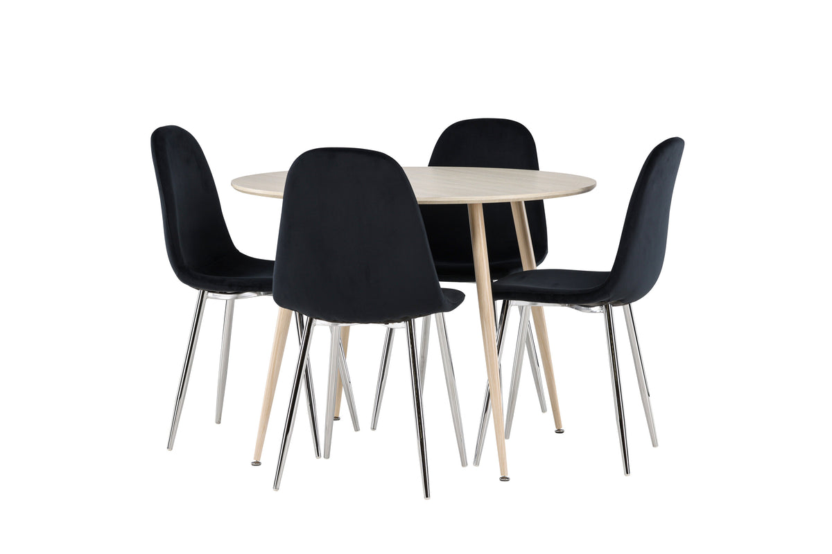 Plaza Matbord med Polar Stolarna – MDF
