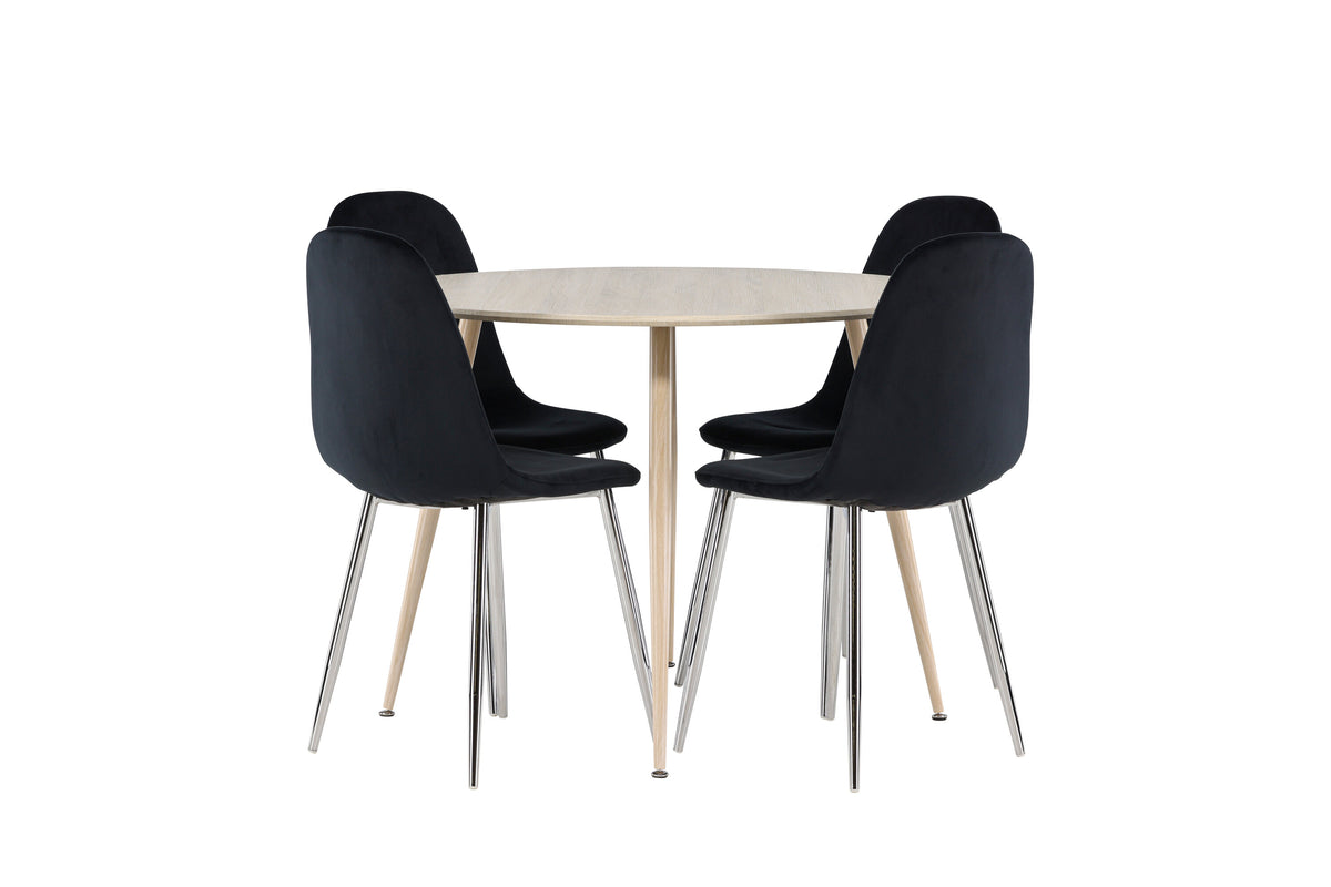 Plaza Matbord med Polar Stolarna – MDF