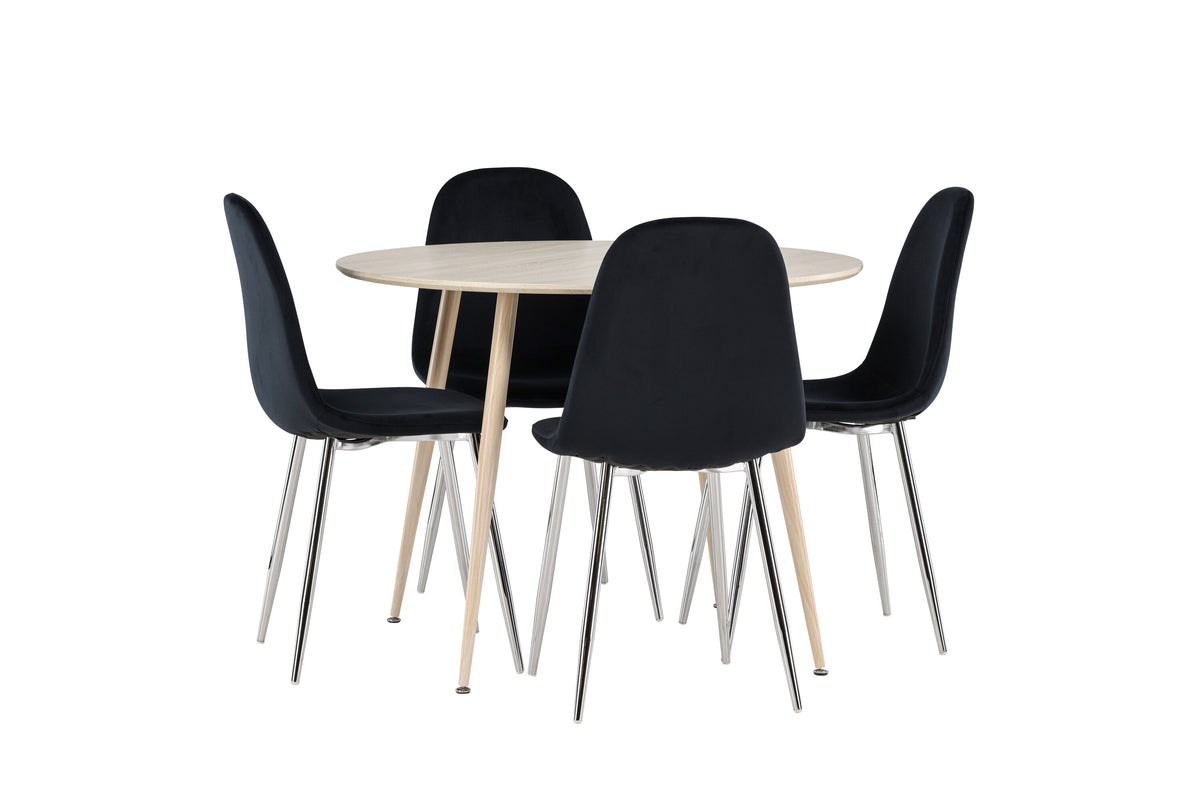 Plaza Matbord med Polar Stolarna – MDF
