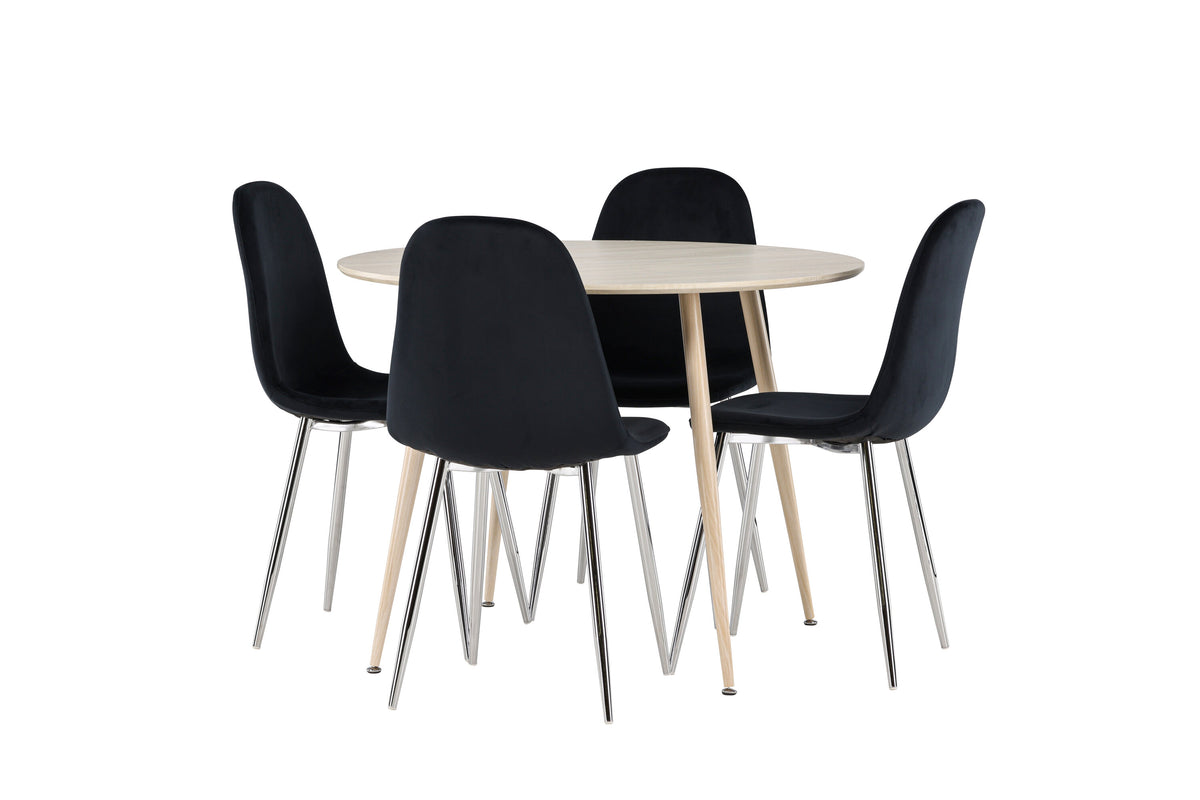 Plaza Matbord med Polar Stolarna – MDF