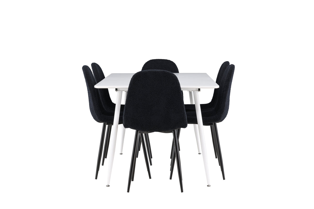 Silar Matbord med Polar Stolarna – MDF