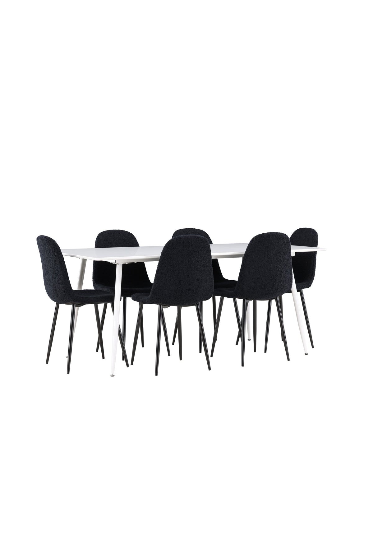 Silar Matbord med Polar Stolarna – MDF