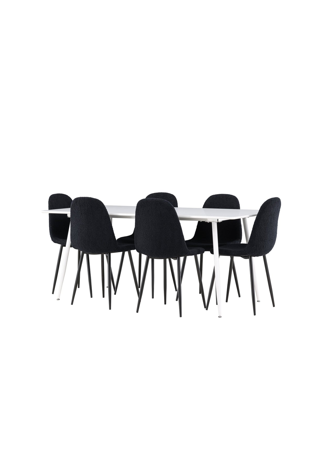 Silar Matbord med Polar Stolarna – MDF