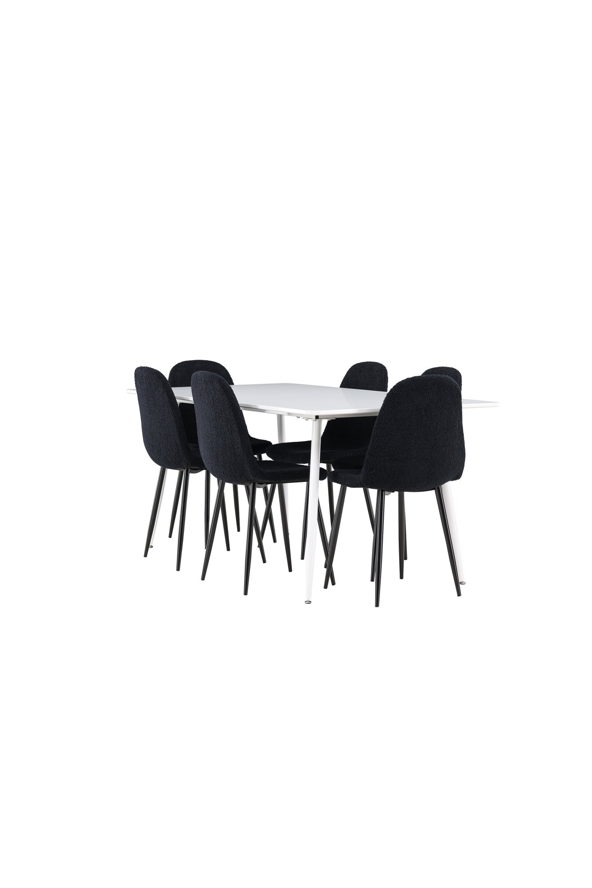 Silar Matbord med Polar Stolarna – MDF