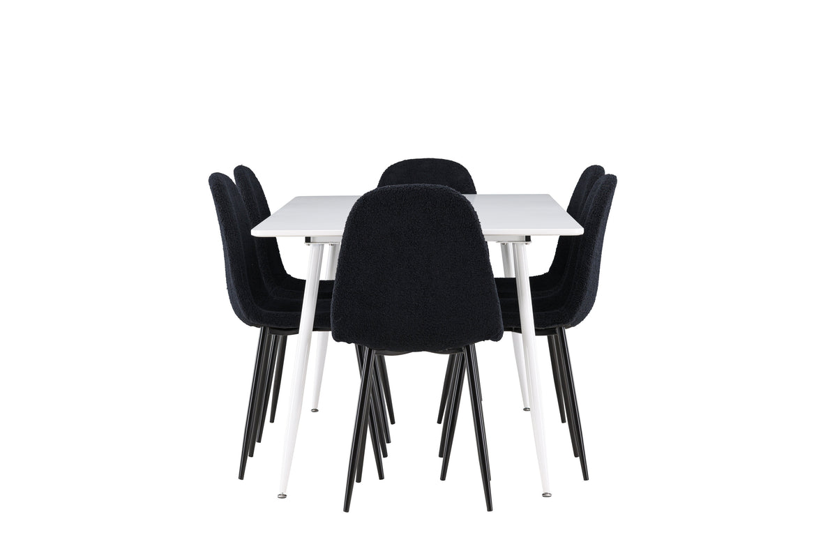 Silar Matbord med Polar Stolarna – MDF