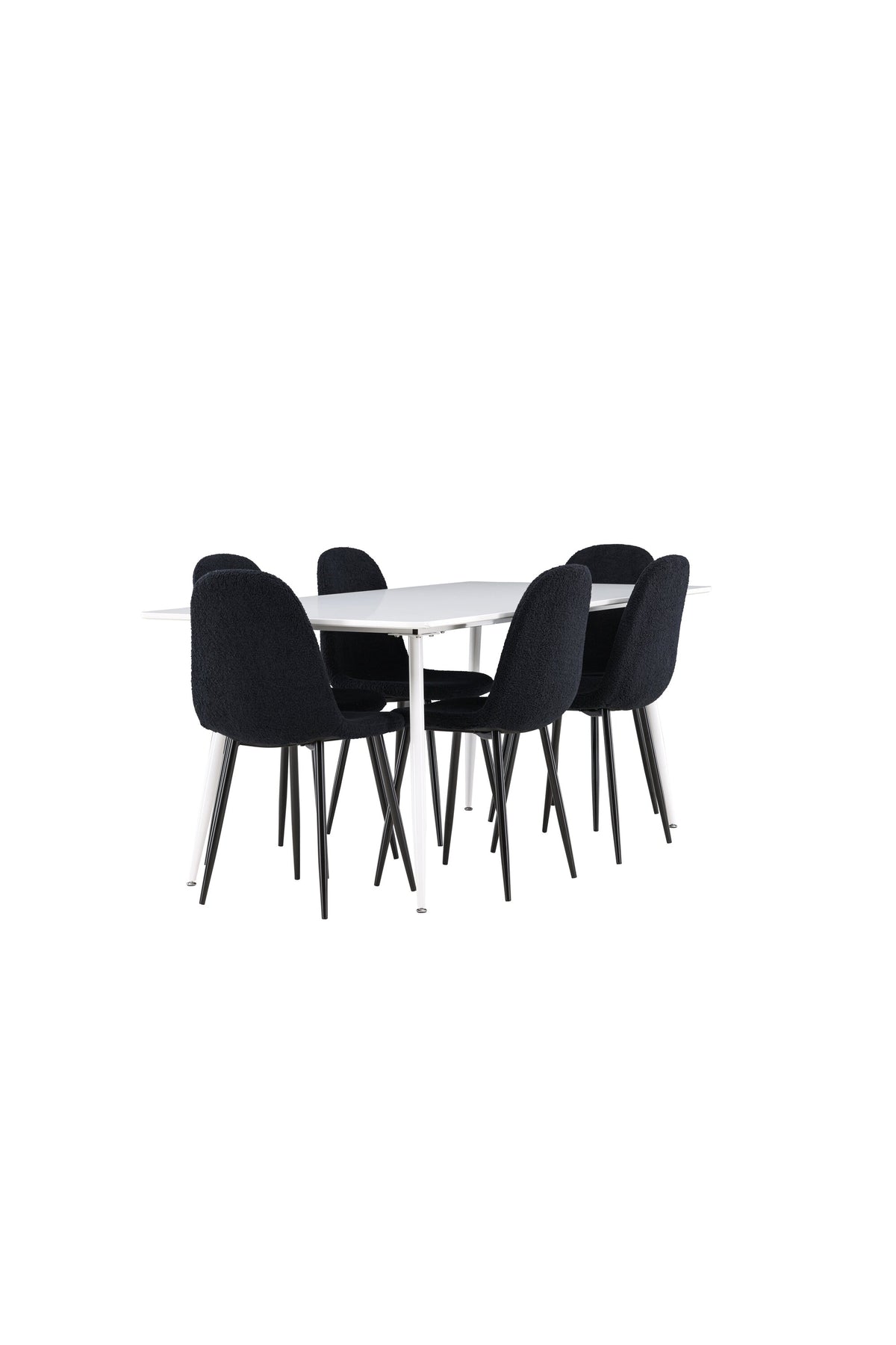 Silar Matbord med Polar Stolarna – MDF