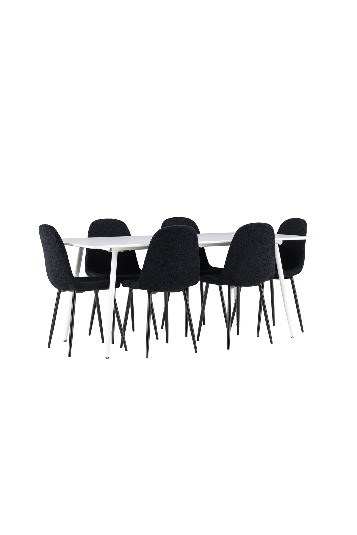 Silar Matbord med Polar Stolarna – MDF