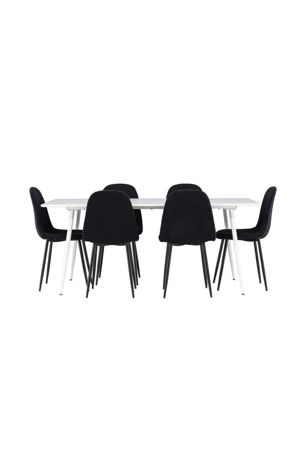 Silar Matbord med Polar Stolarna – MDF