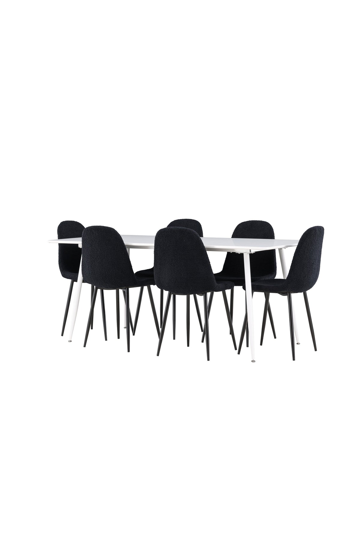 Silar Matbord med Polar Stolarna – MDF
