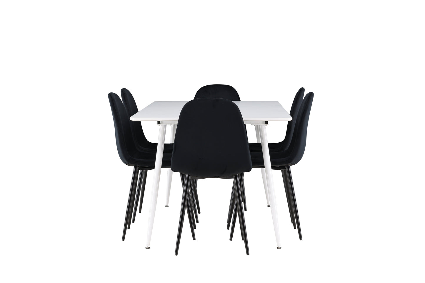 Silar Matbord med Polar Stolarna – MDF