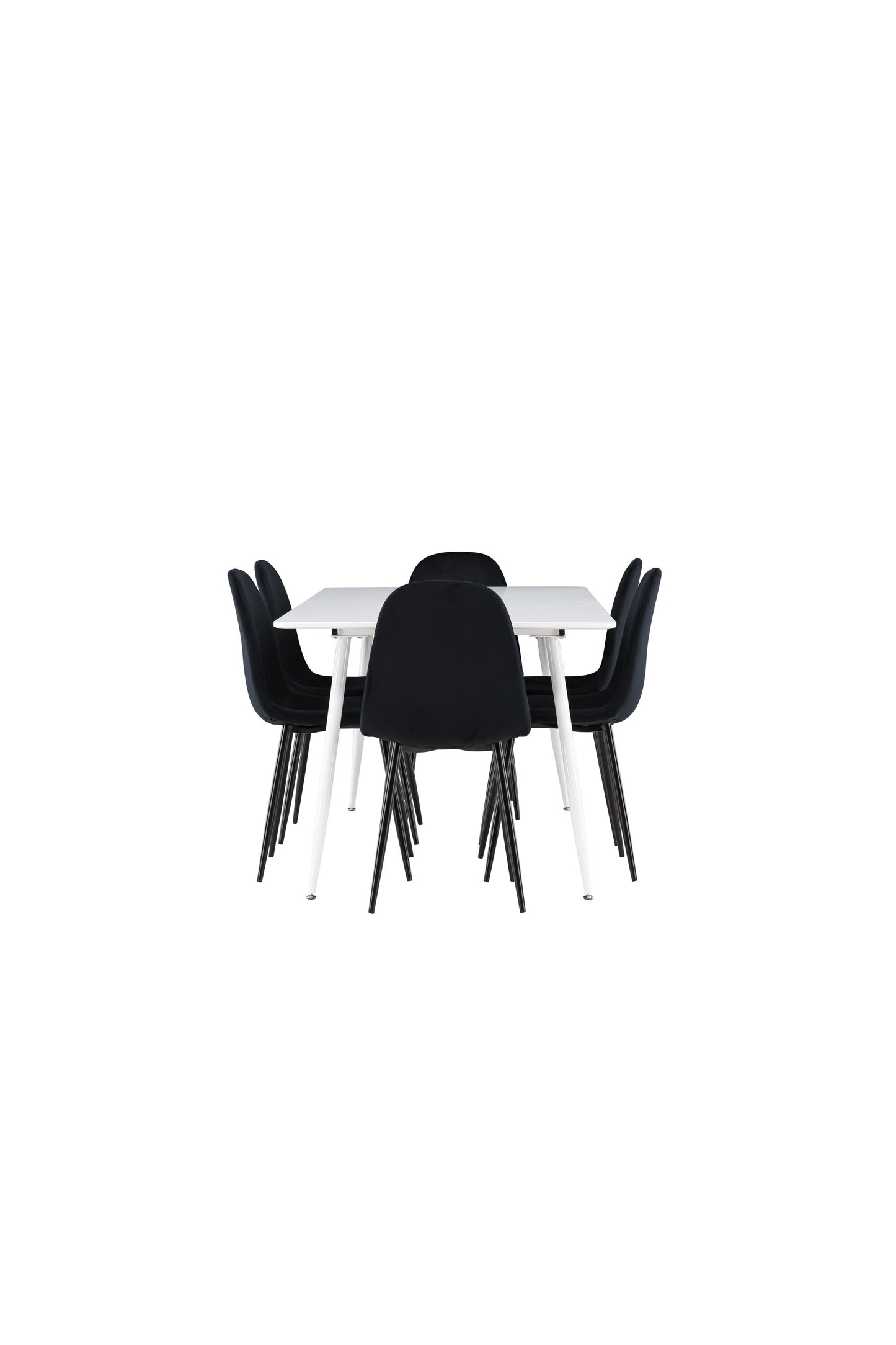 Silar Matbord med Polar Stolarna – MDF