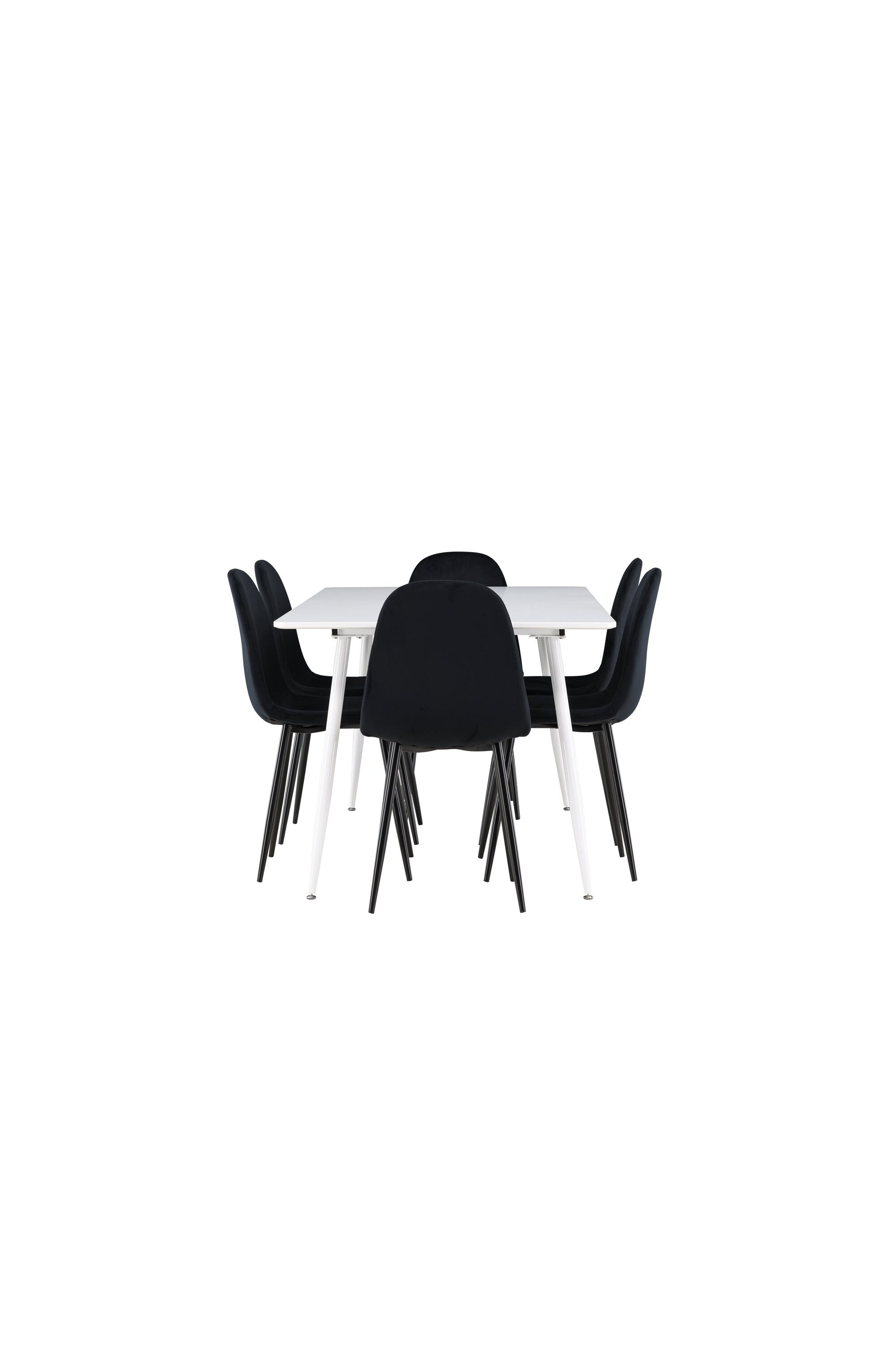 Silar Matbord med Polar Stolarna – MDF