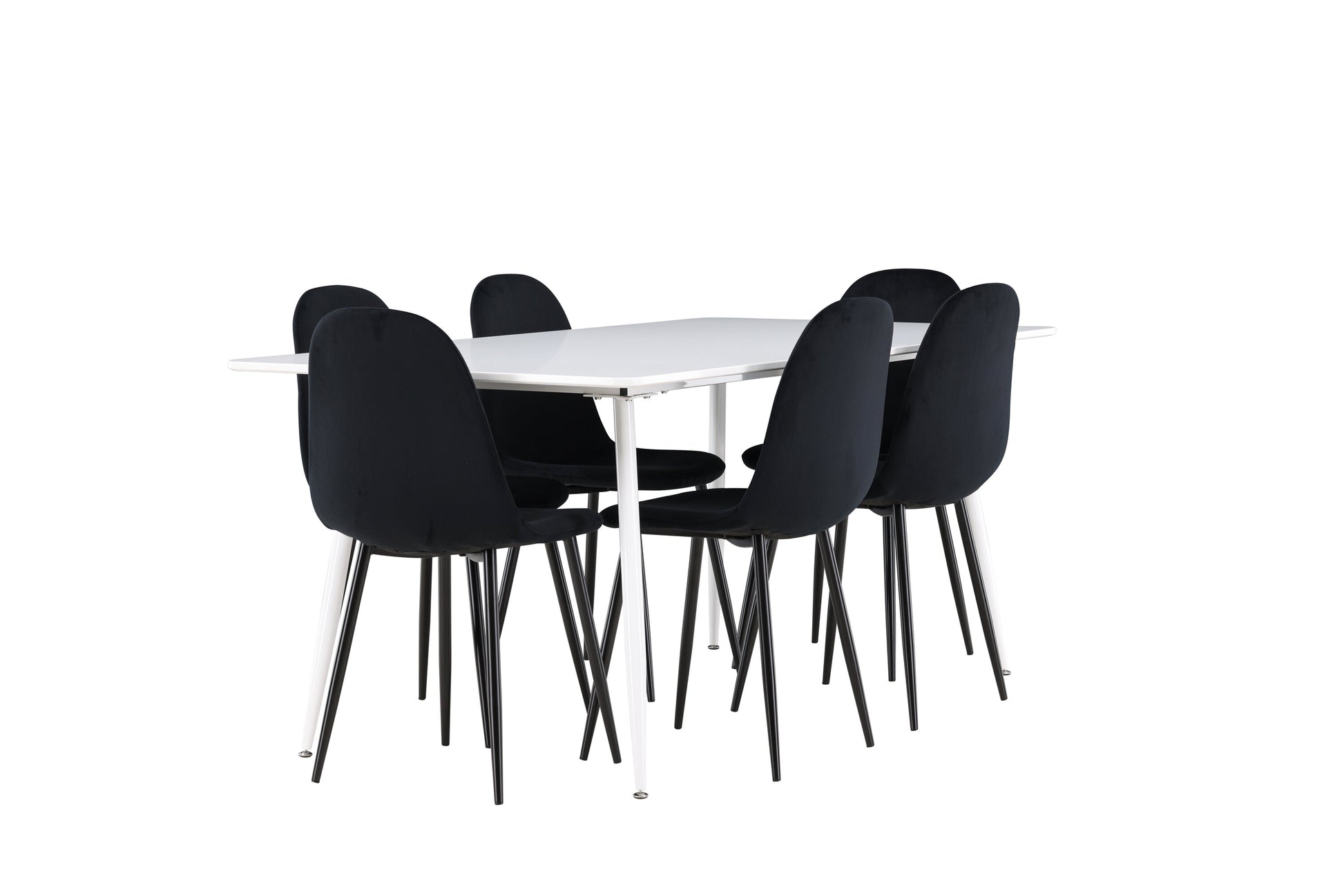 Silar Matbord med Polar Stolarna – MDF