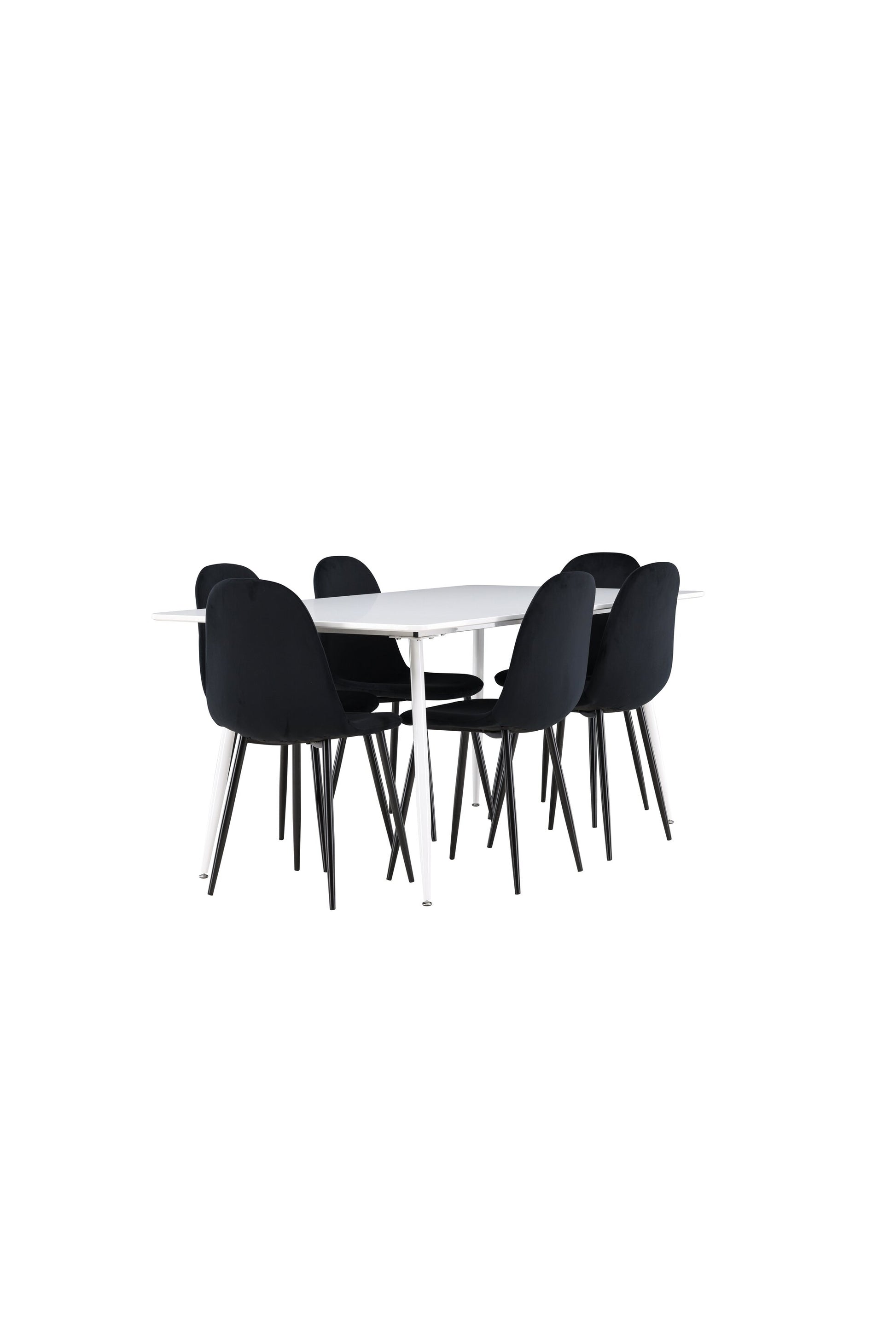 Silar Matbord med Polar Stolarna – MDF