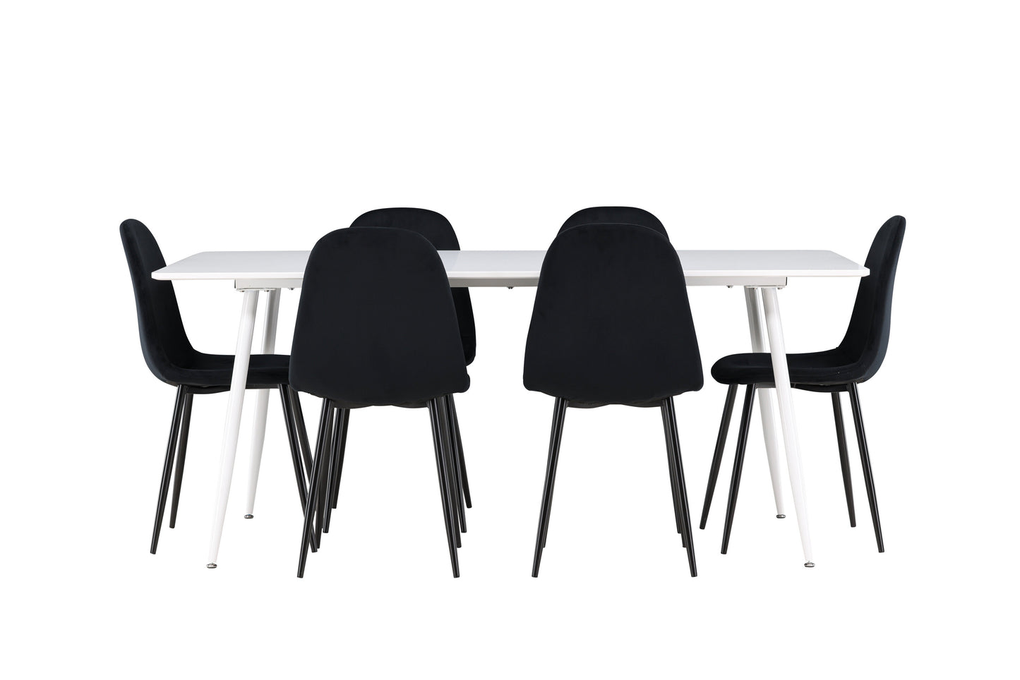 Silar Matbord med Polar Stolarna – MDF