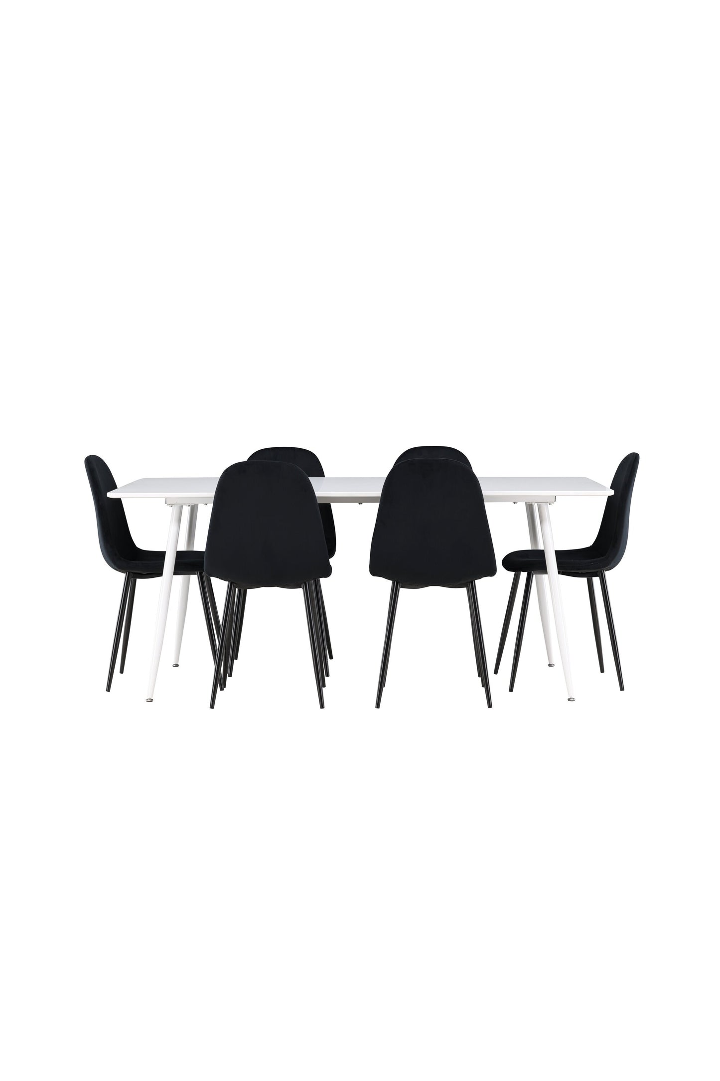 Silar Matbord med Polar Stolarna – MDF
