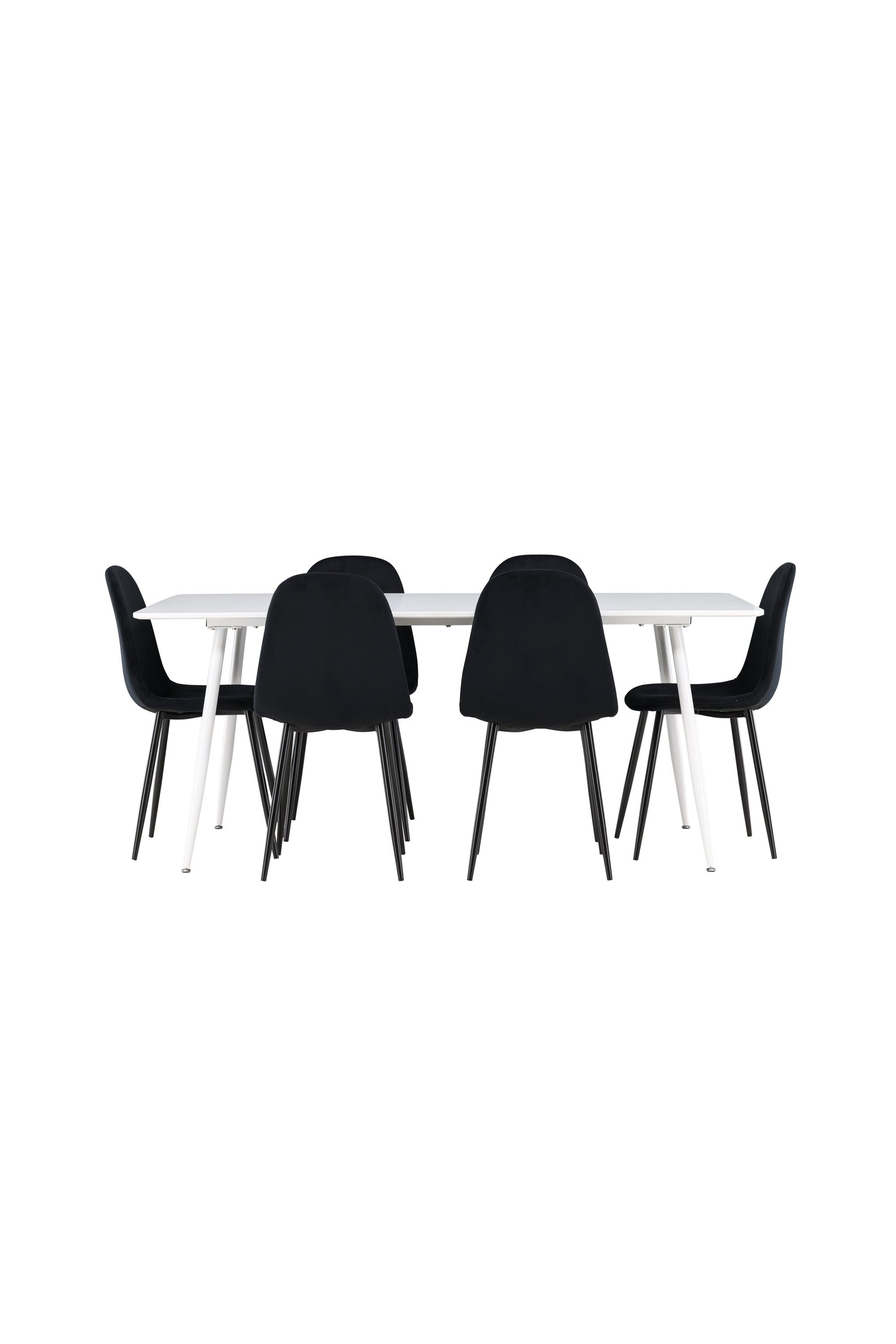 Silar Matbord med Polar Stolarna – MDF