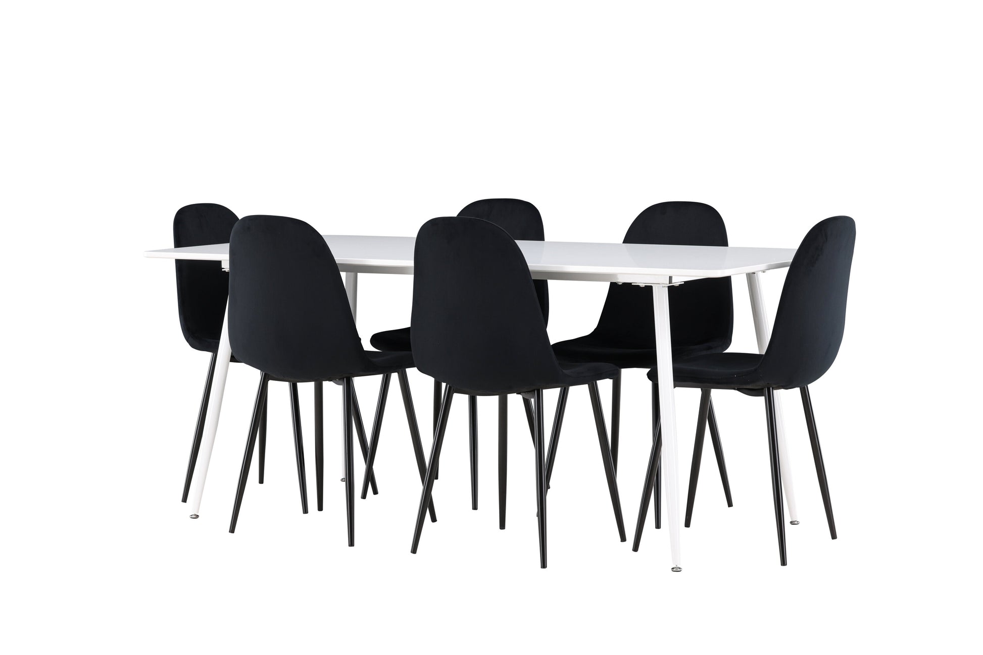 Silar Matbord med Polar Stolarna – MDF
