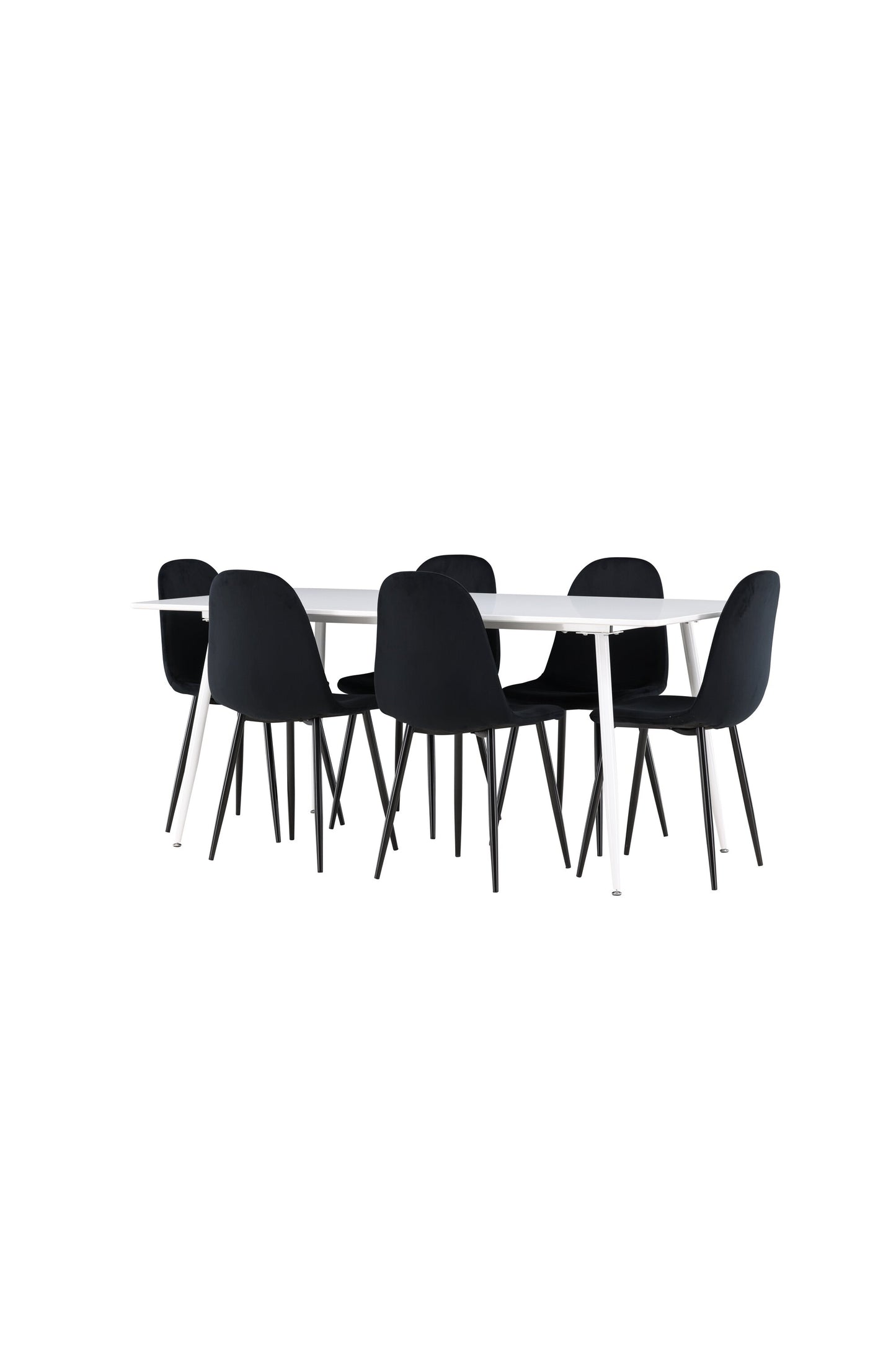 Silar Matbord med Polar Stolarna – MDF