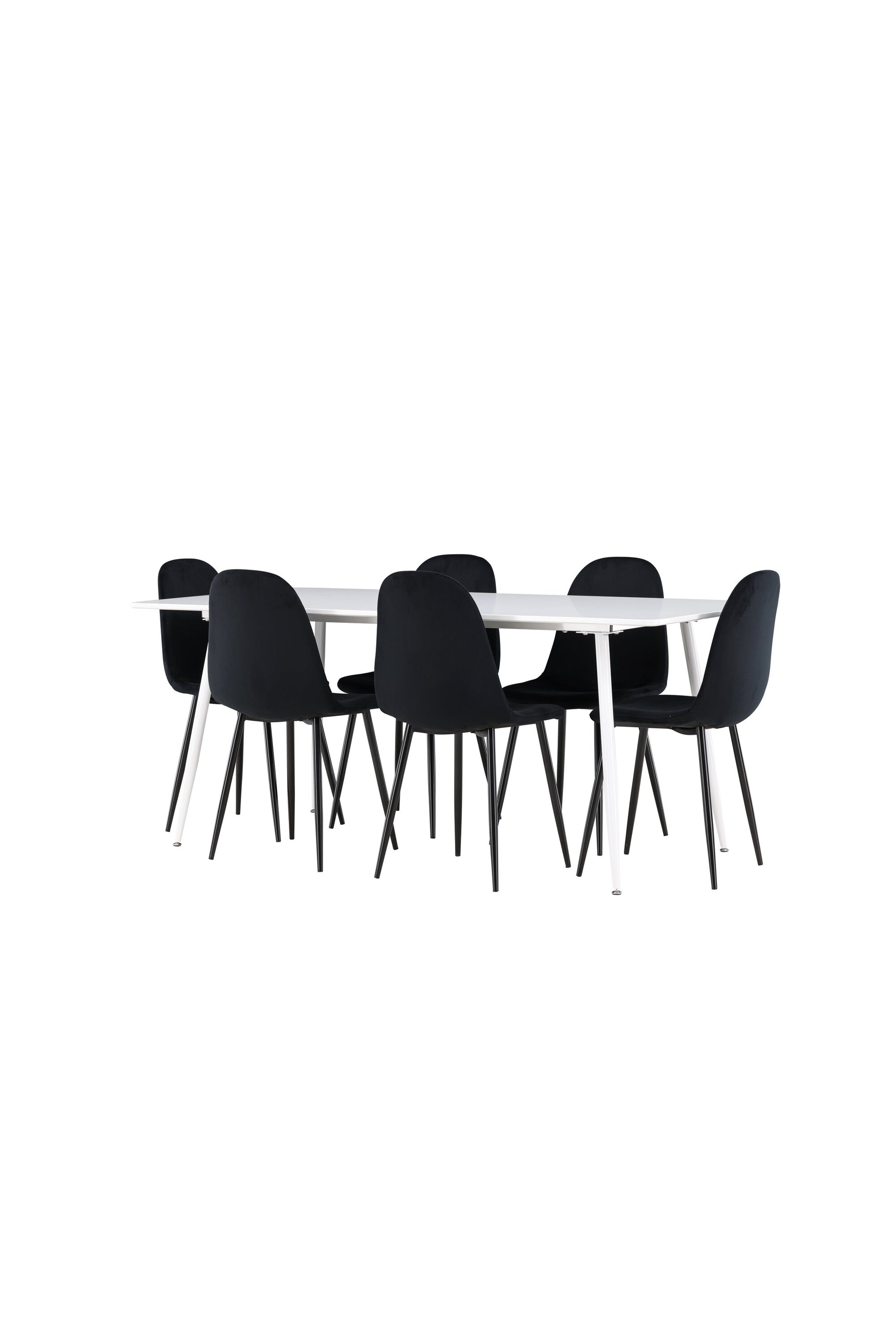 Silar Matbord med Polar Stolarna – MDF