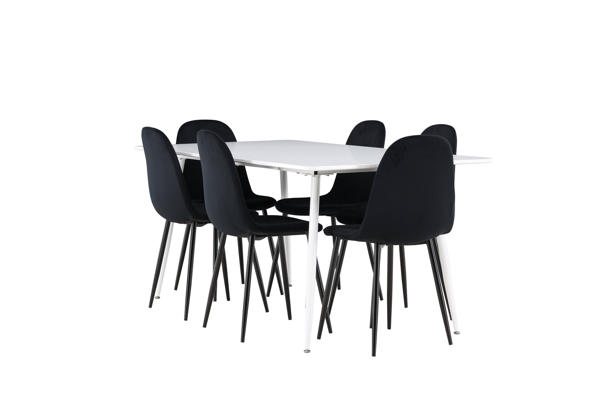 Silar Matbord med Polar Stolarna – MDF