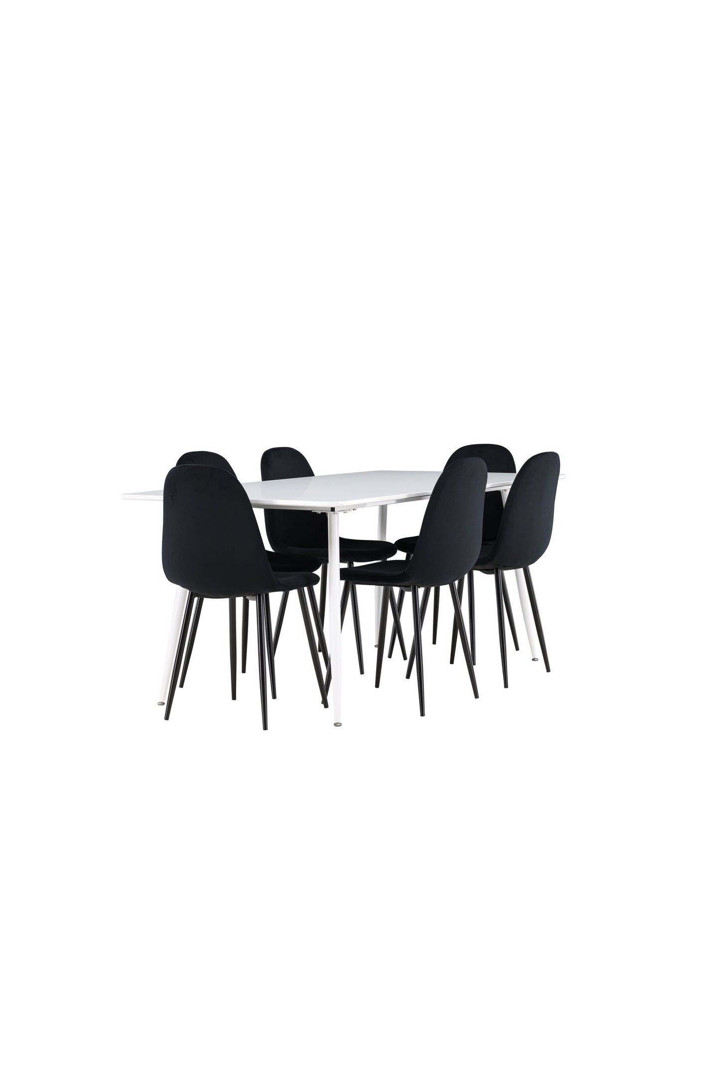 Silar Matbord med Polar Stolarna – MDF