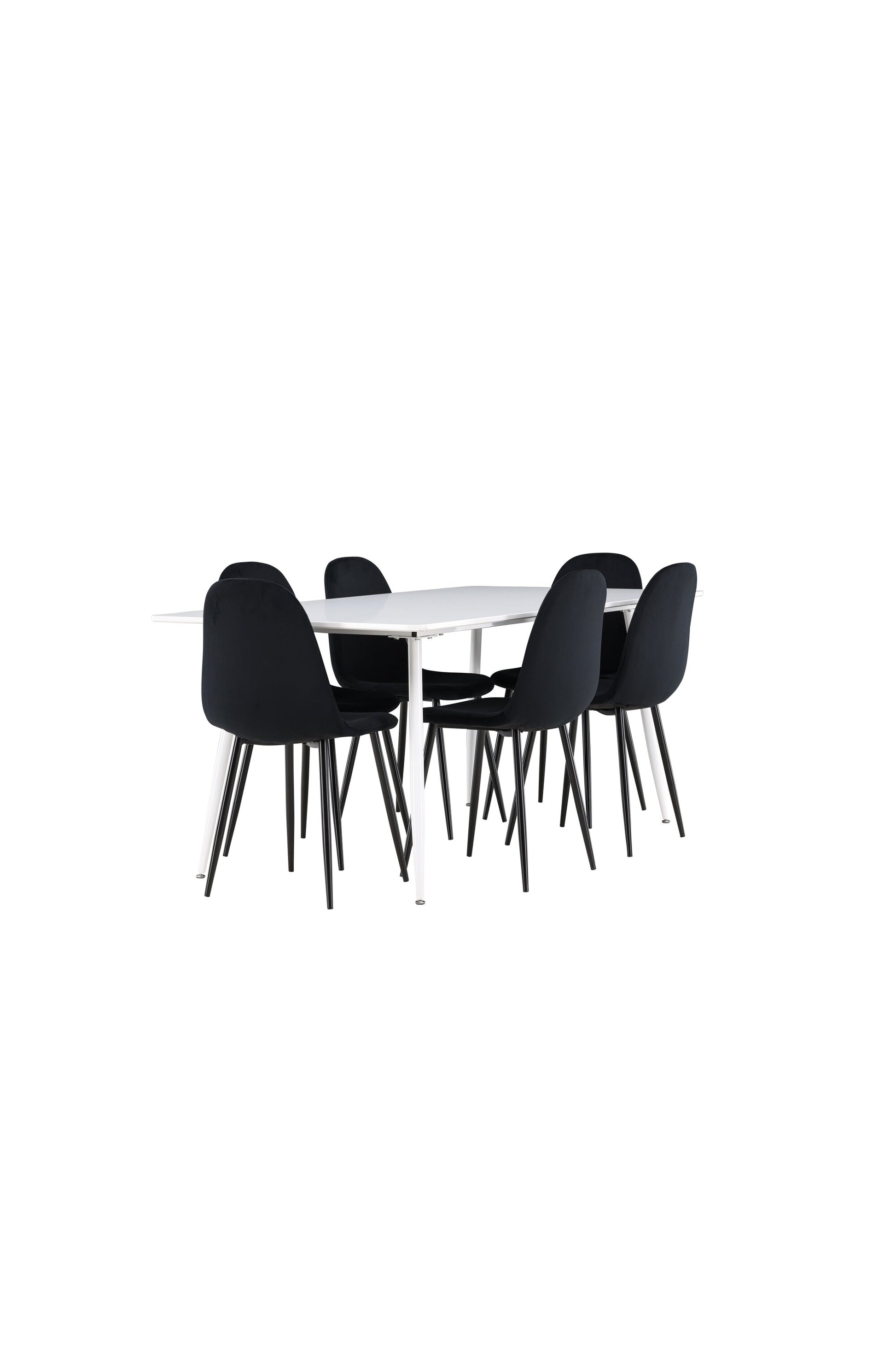 Silar Matbord med Polar Stolarna – MDF